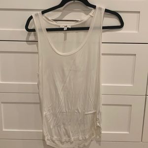 Paige xs white tank